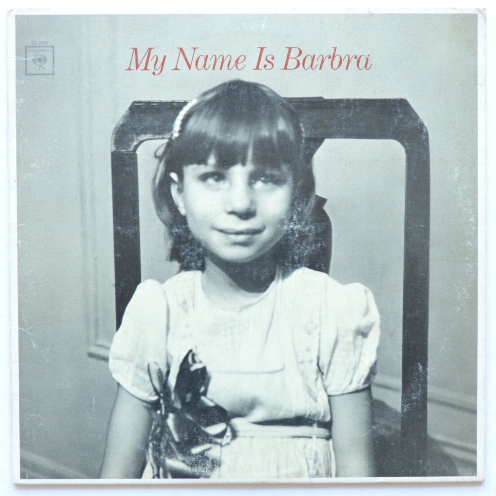 Barbra Streisand – My Name Is Barbra - 1965 Mono 12" Vinyl LP Record (CL 2336) G